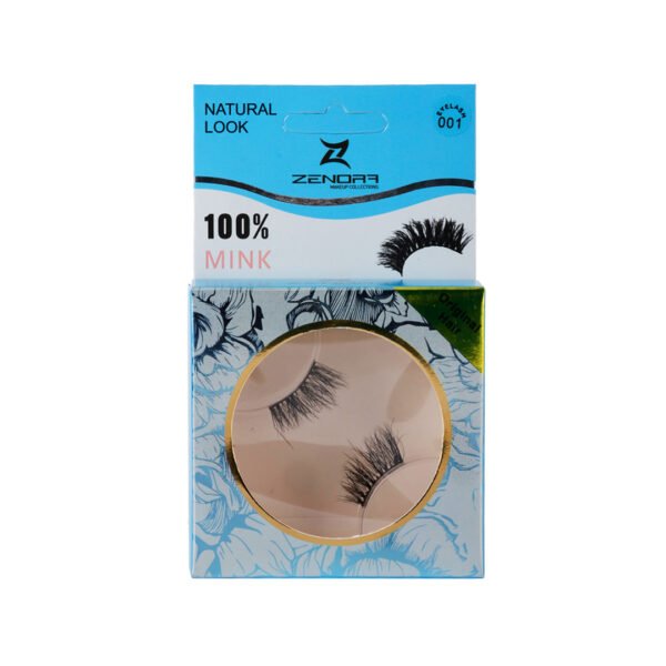 Zenora 100% Mink Hair Eyelash Blue