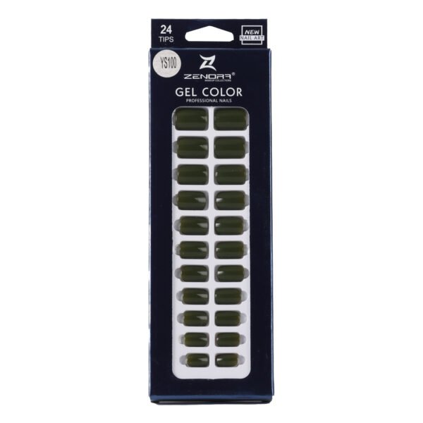Zenora Gel color Stick on Nail